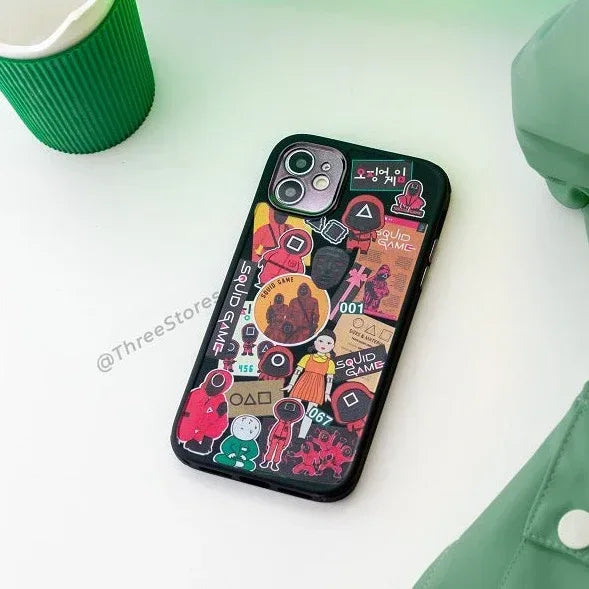 Squid Game Camera Protection Case iPhone 11 - Three