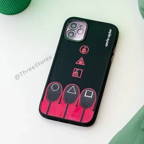 Squid Game Camera Protection Case iPhone 11 - Three