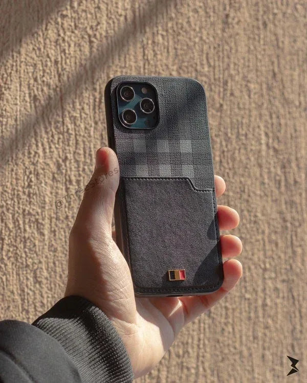 Mentor Wallet Fabric Case iPhone 13 pro - Three