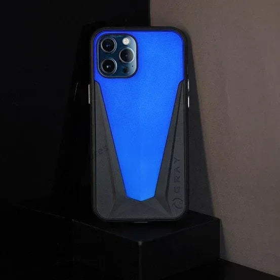 Gray Metal Case iPhone 12 Pro Max - Three