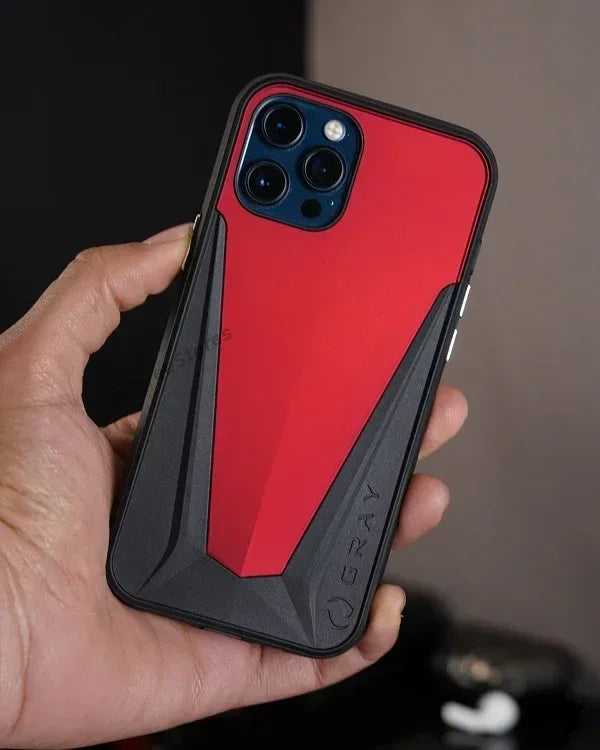 Gray Metal Case iPhone 12 Pro Max - Three