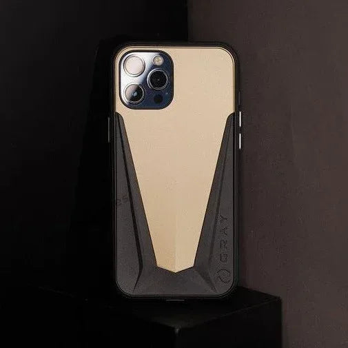 Gray Metal Case iPhone 12 Pro Max - Three