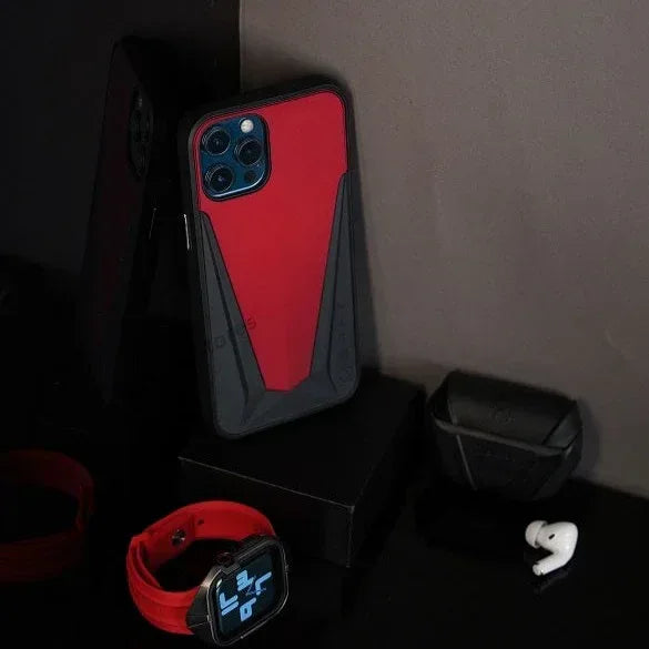 Gray Metal Case iPhone 12 Pro Max - Three