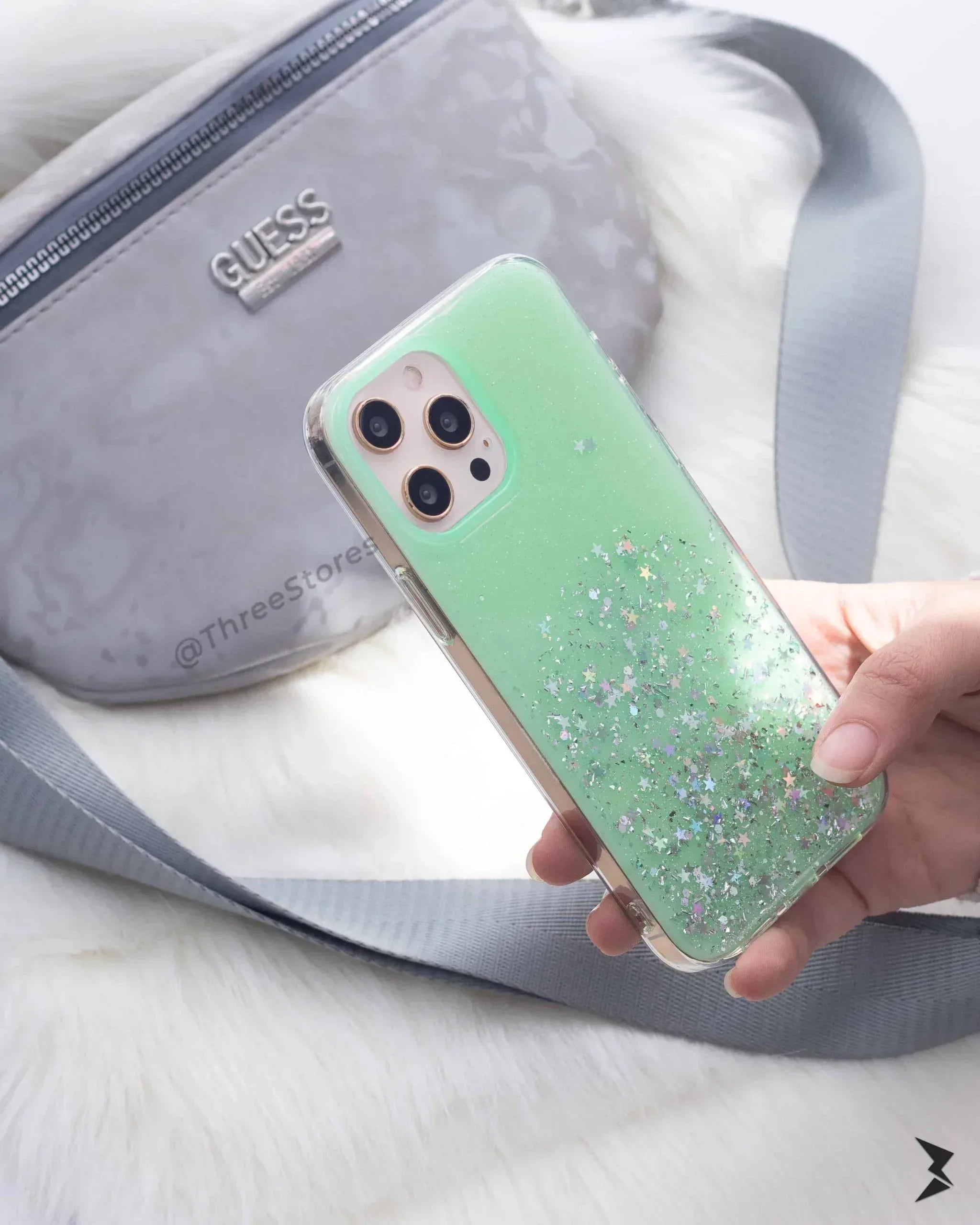 Dafans Glliter Case iPhone 13 Pro Max - Three