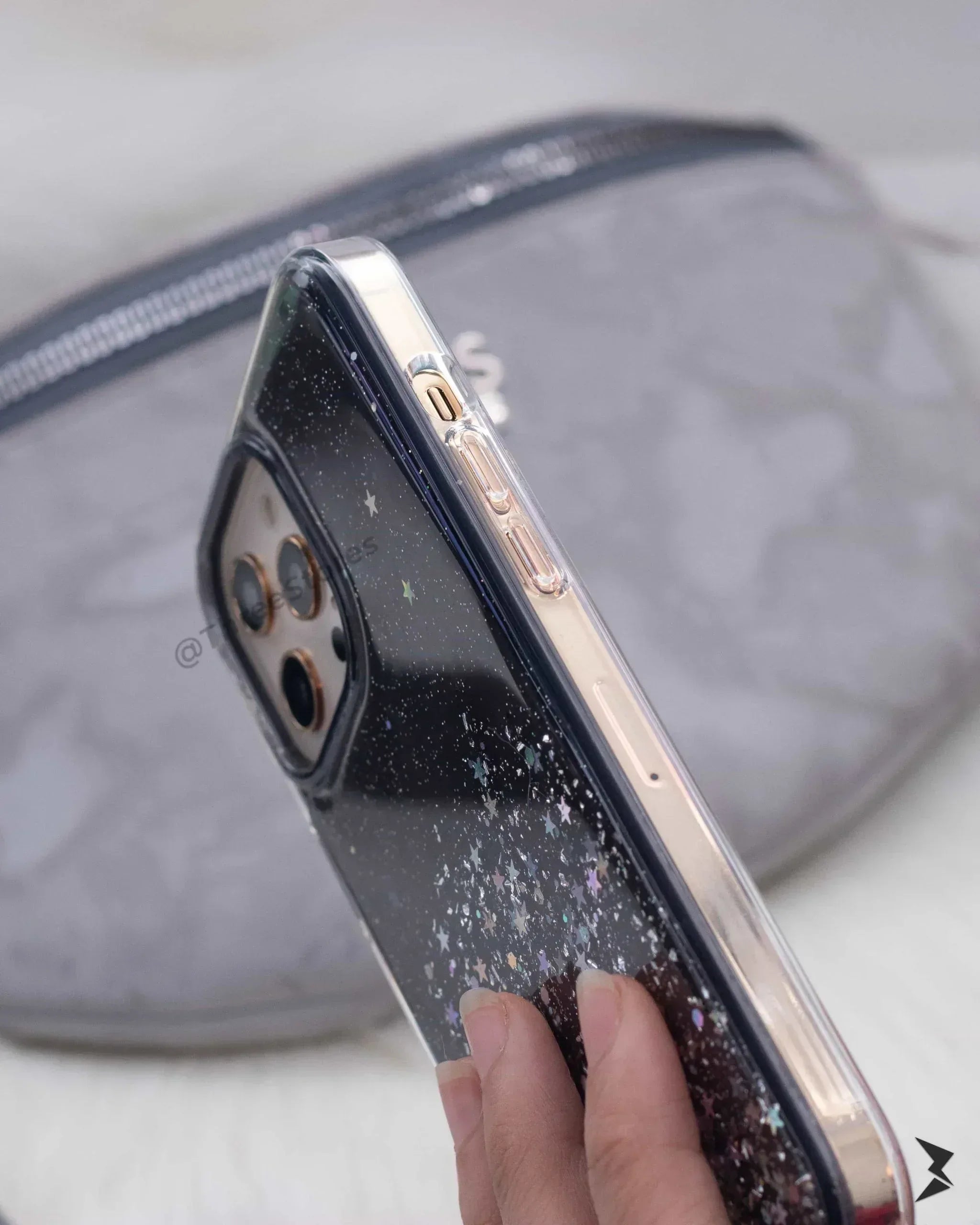 Dafans Glliter Case iPhone 13 Pro Max - Three
