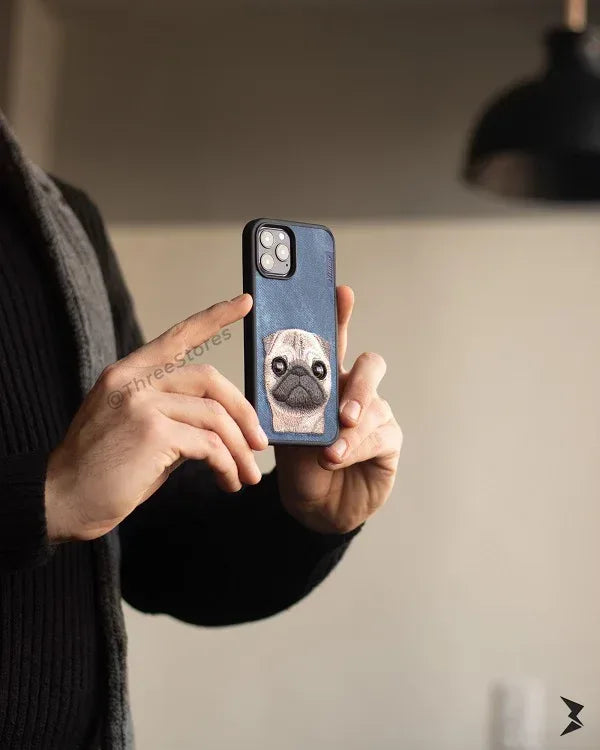 Nimmy Animals Fabric Case iPhone 12 Pro Max - Three