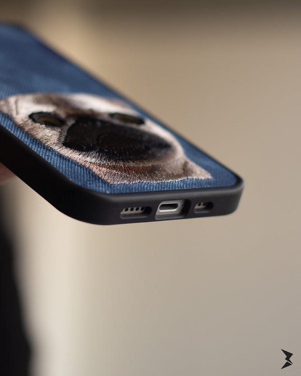 2022-02-09 Nimmy Animals Fabric Case iPhone 12 12 Pro OUTPUT FB-5