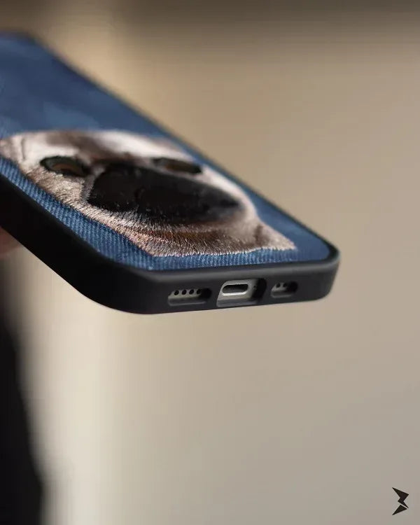 Nimmy Animals Fabric Case iPhone 12 Pro Max - Three