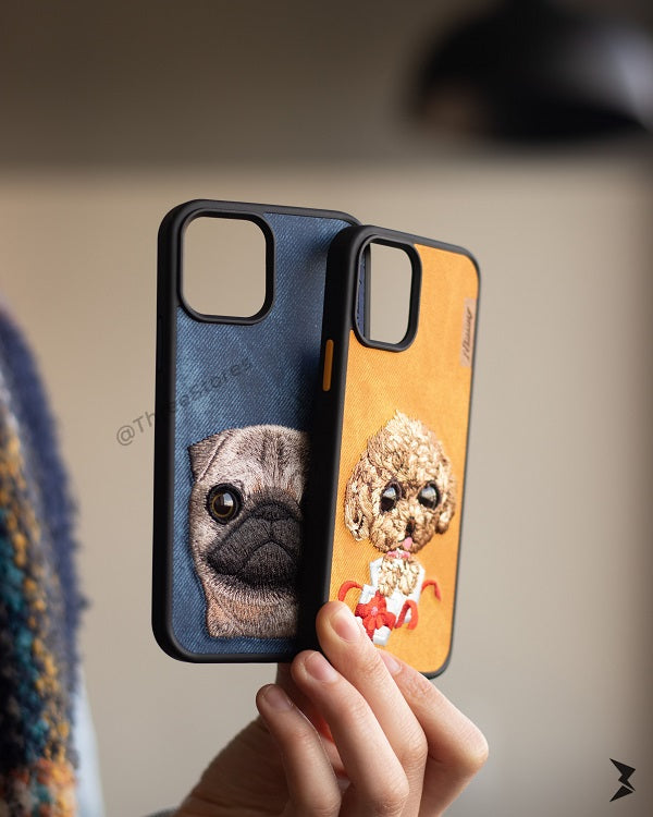 2022-02-09 Nimmy Animals Fabric Case iPhone 12 12 Pro OUTPUT FB-6