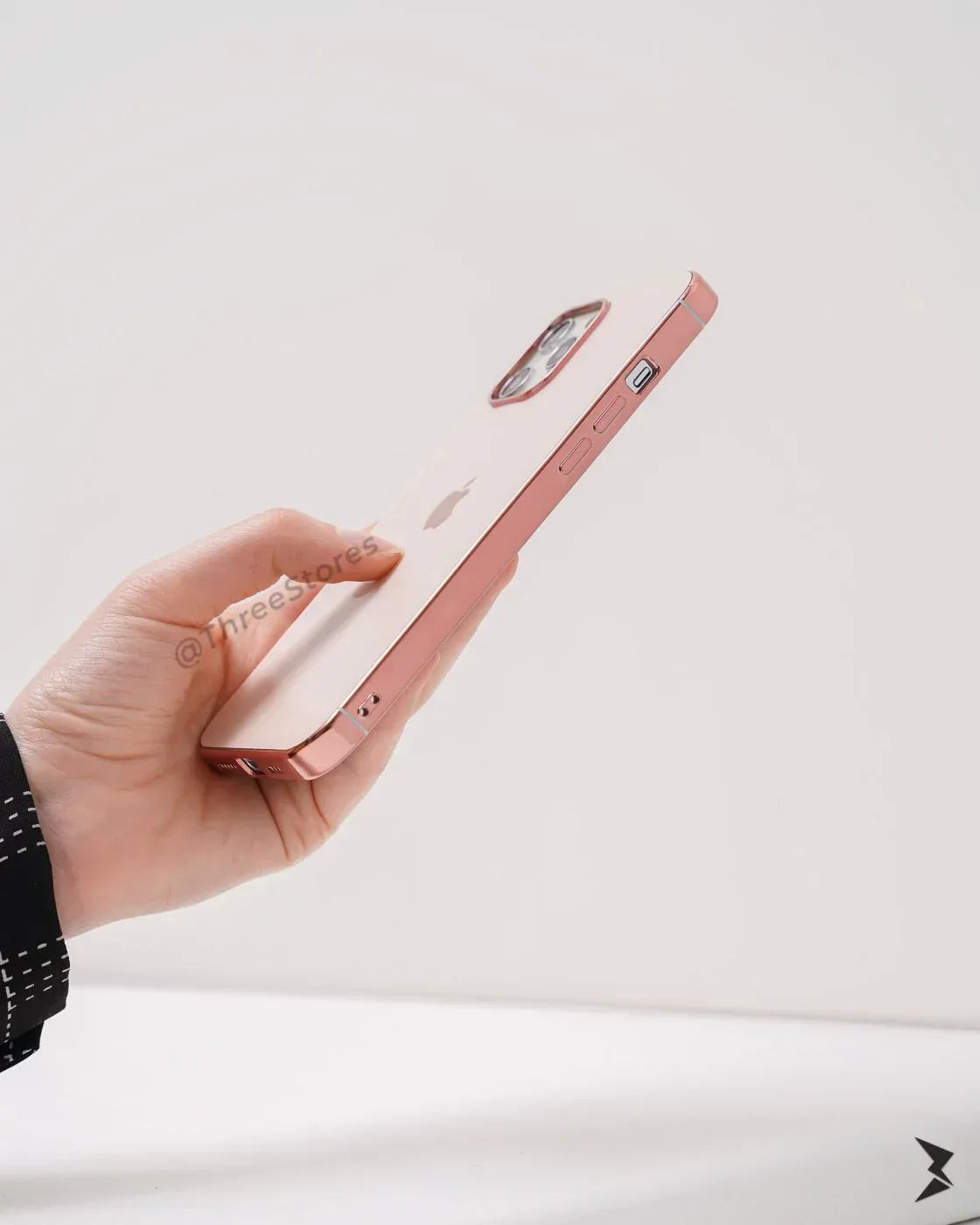 Soft Plating TPU Case iPhone 12 Pro Max - Three