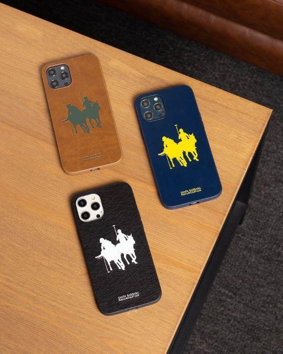 Santa Polo Umbra Leather Case iPhone 12 Pro Max - Three