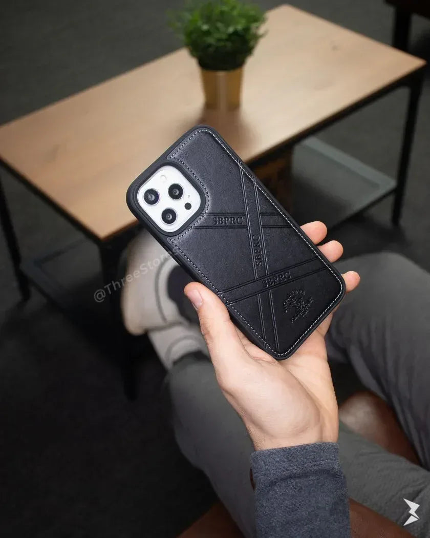 Santa Leather SBPRC Case iPhone 13 Pro max - Three
