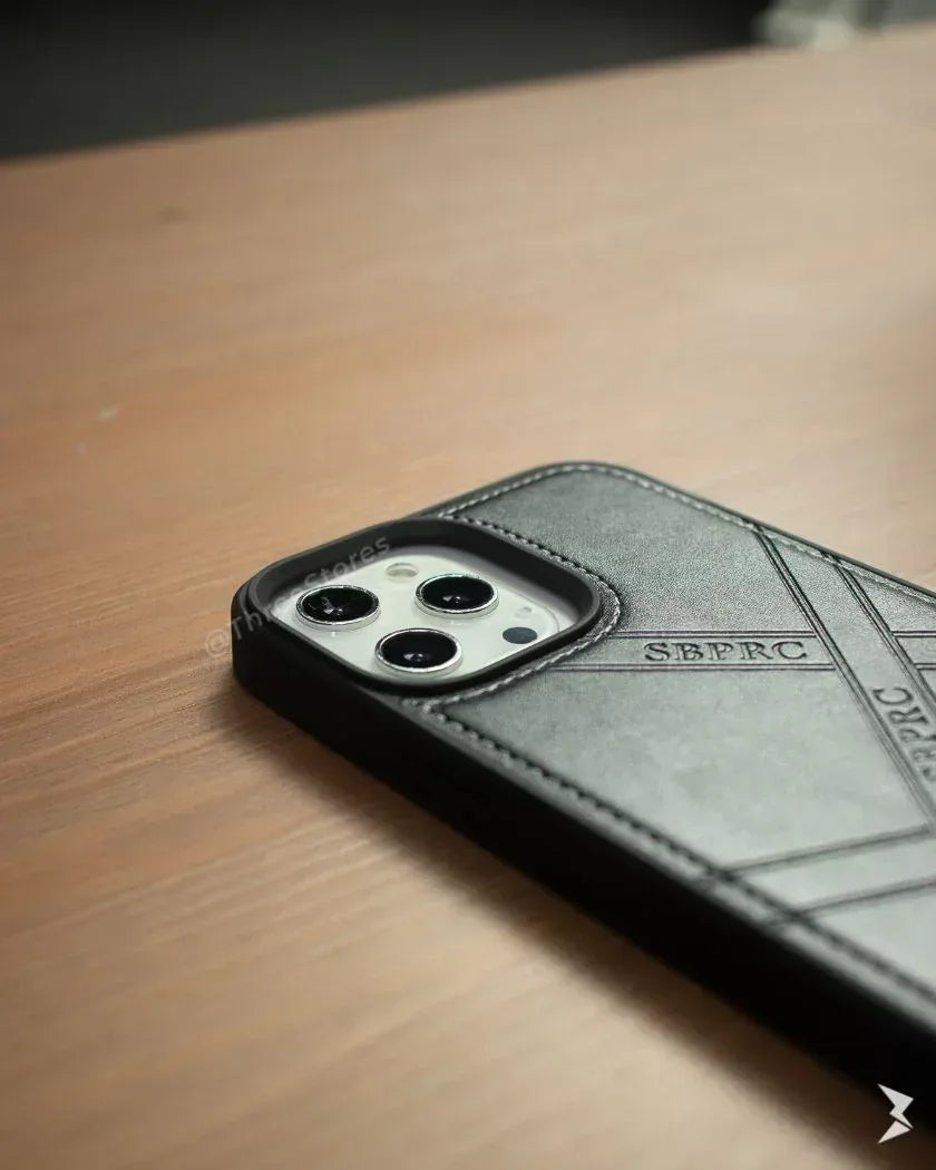 Santa Leather SBPRC Case iPhone 13 Pro max - Three