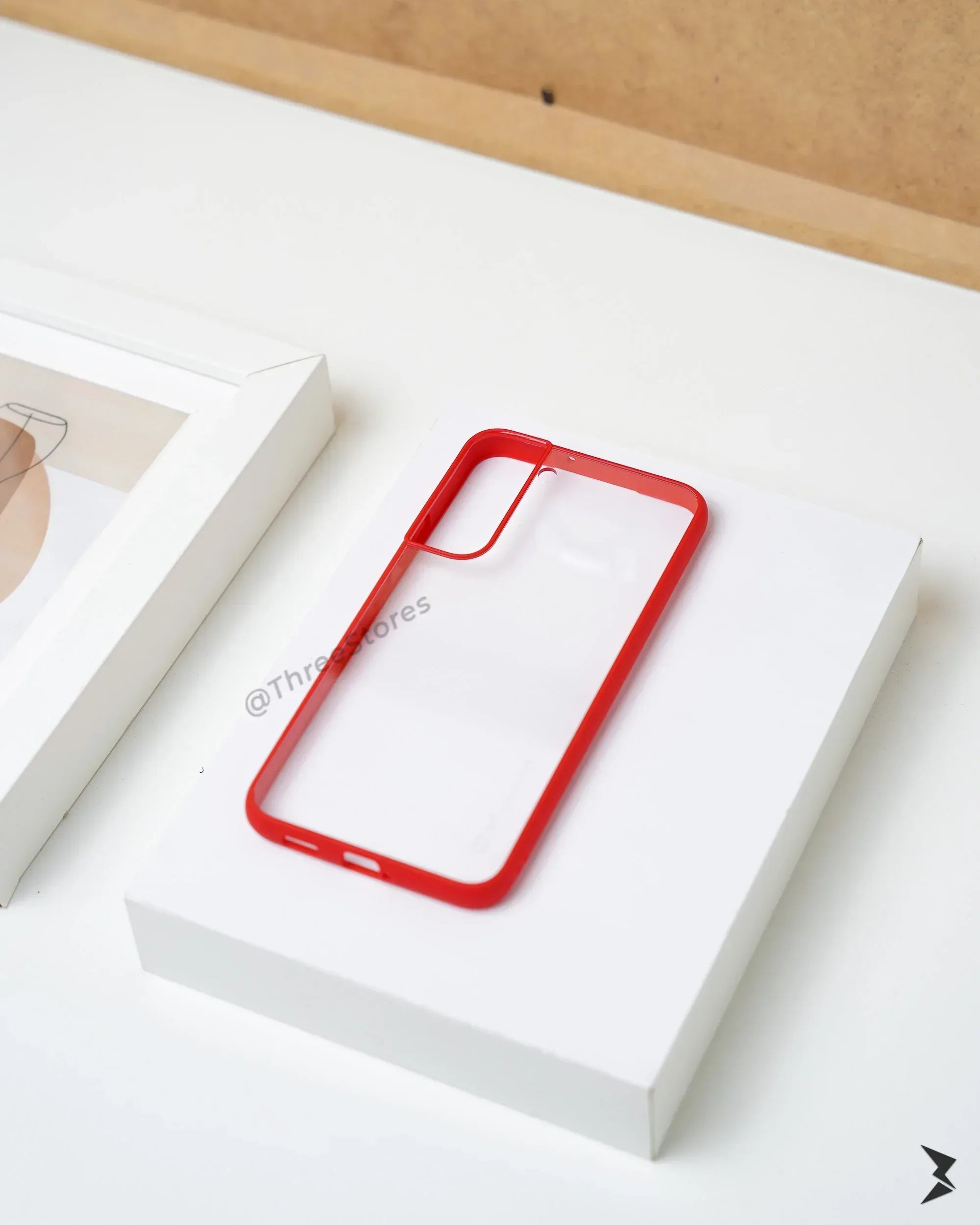 QY Yang Transparent Case Samsung S22 Plus - Three