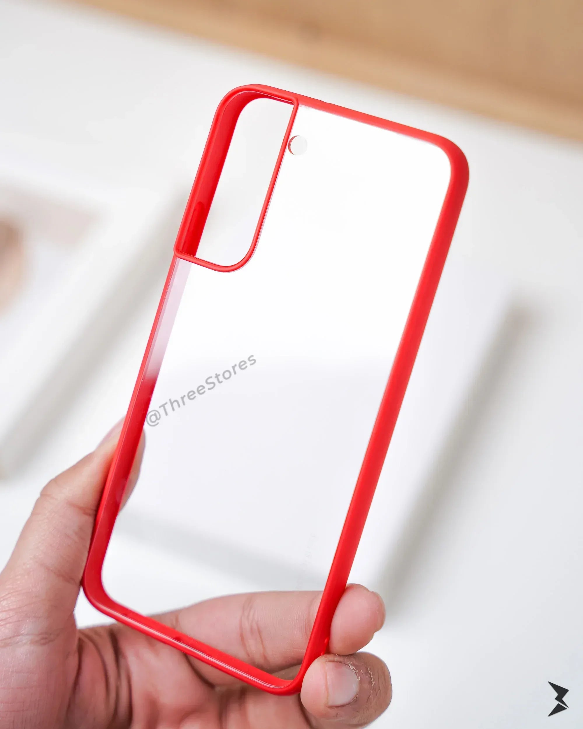 QY Yang Transparent Case Samsung S22 Plus - Three