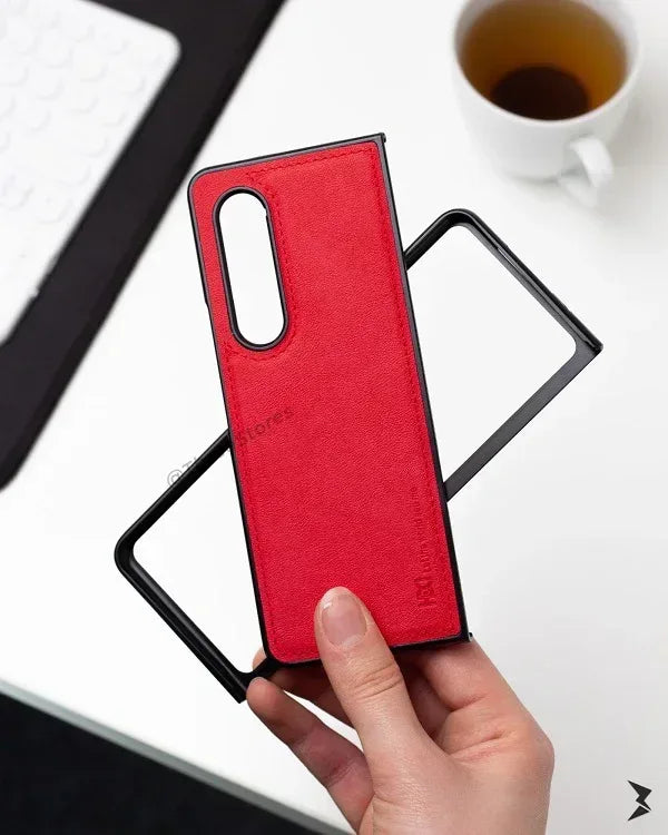 Hdd Slim Leather Case Samsung Z Fold 3 - Three