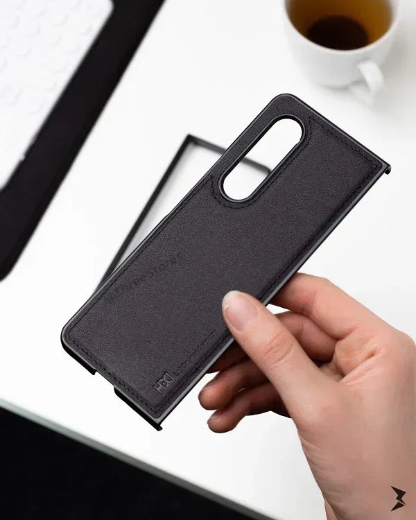 Hdd Slim Leather Case Samsung Z Fold 3 - Three