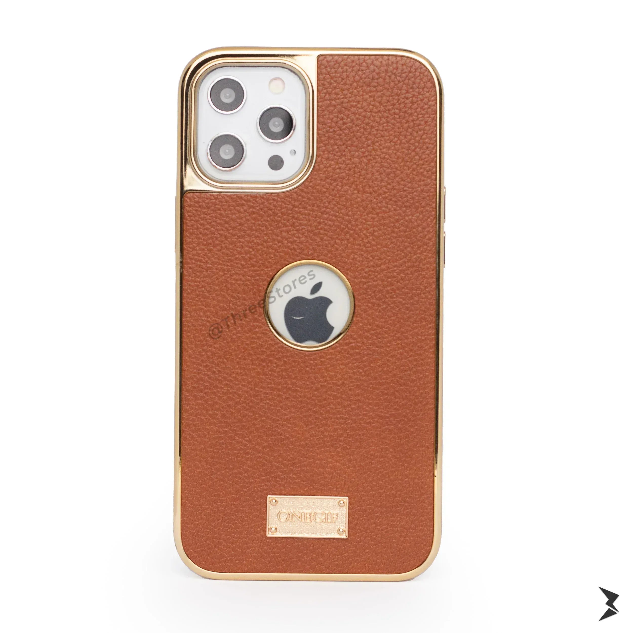OneGif Leather Case iPhone 12 Pro Max - Three