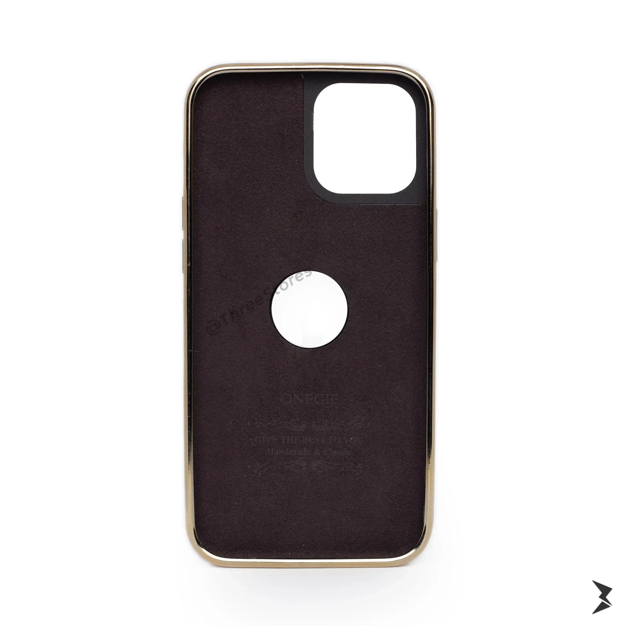 OneGif Leather Case iPhone 12 Pro Max - Three