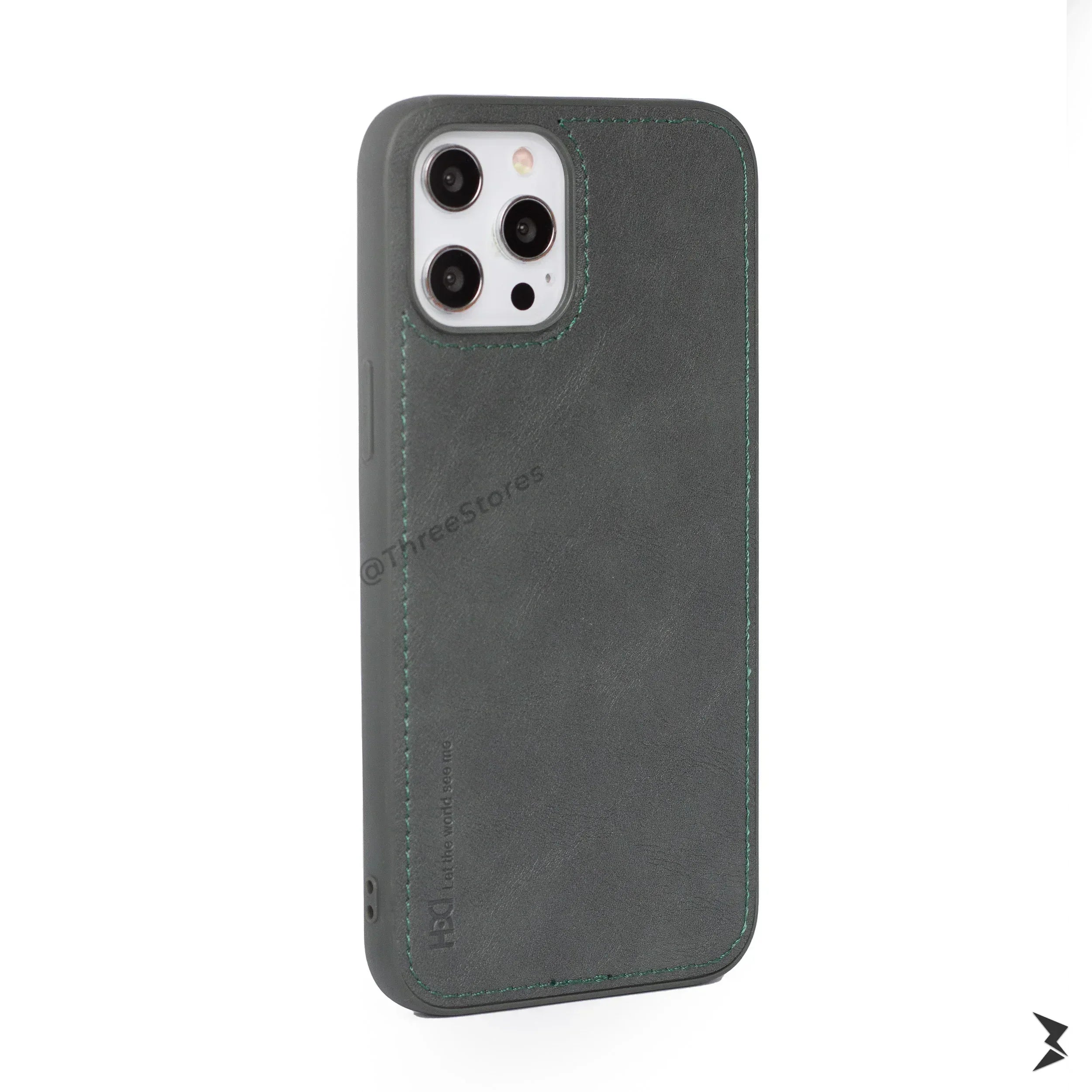 HDD Leather Case iPhone 12 Pro Max - Three