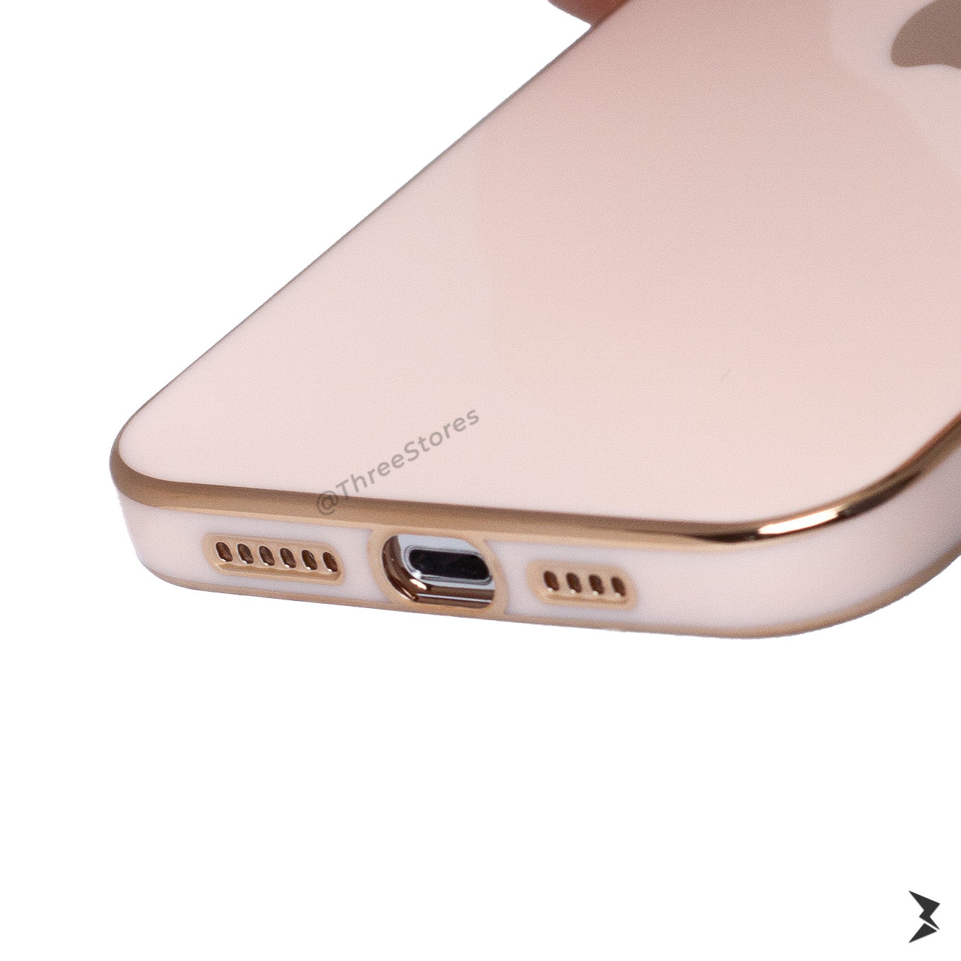 Plating Gold iPhone 12 pro max case