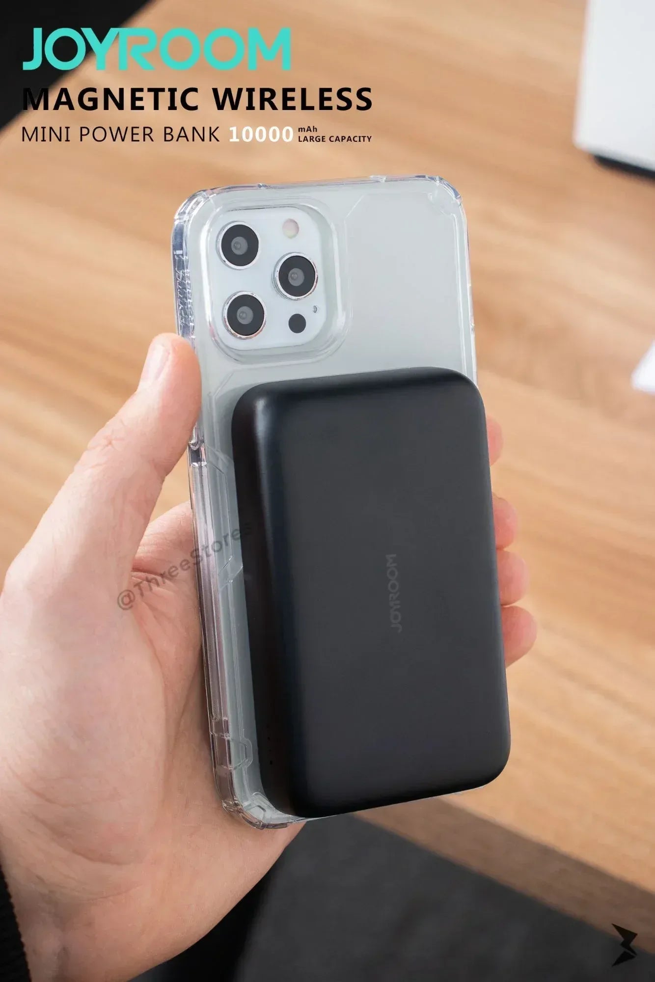 Joyroom Magnetic Wireless Mini Power Bank JR-W020 - Three