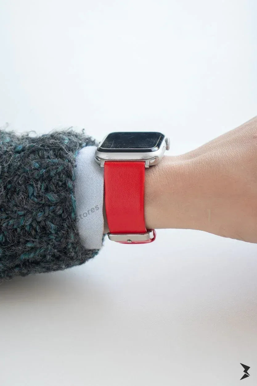Leather Band For Apple Watch - Three