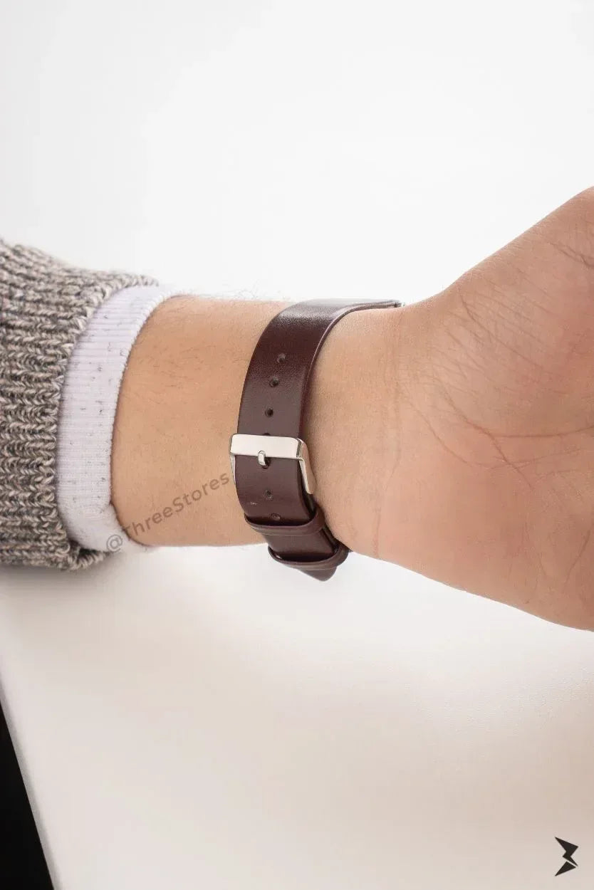 Leather Band For Apple Watch - Three