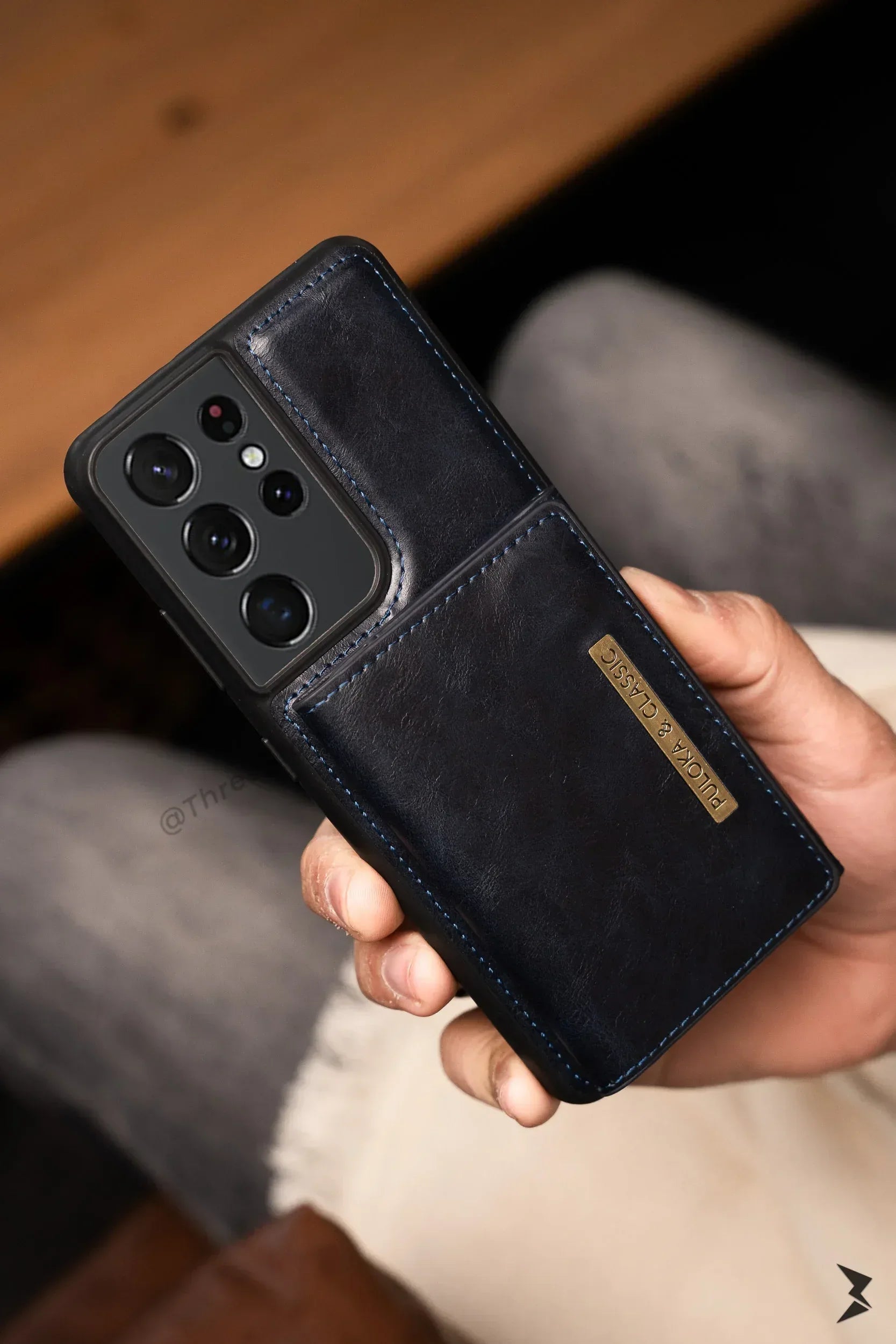 Puloka Detachable Card Clip Case Samsung S21 Ultra - Three