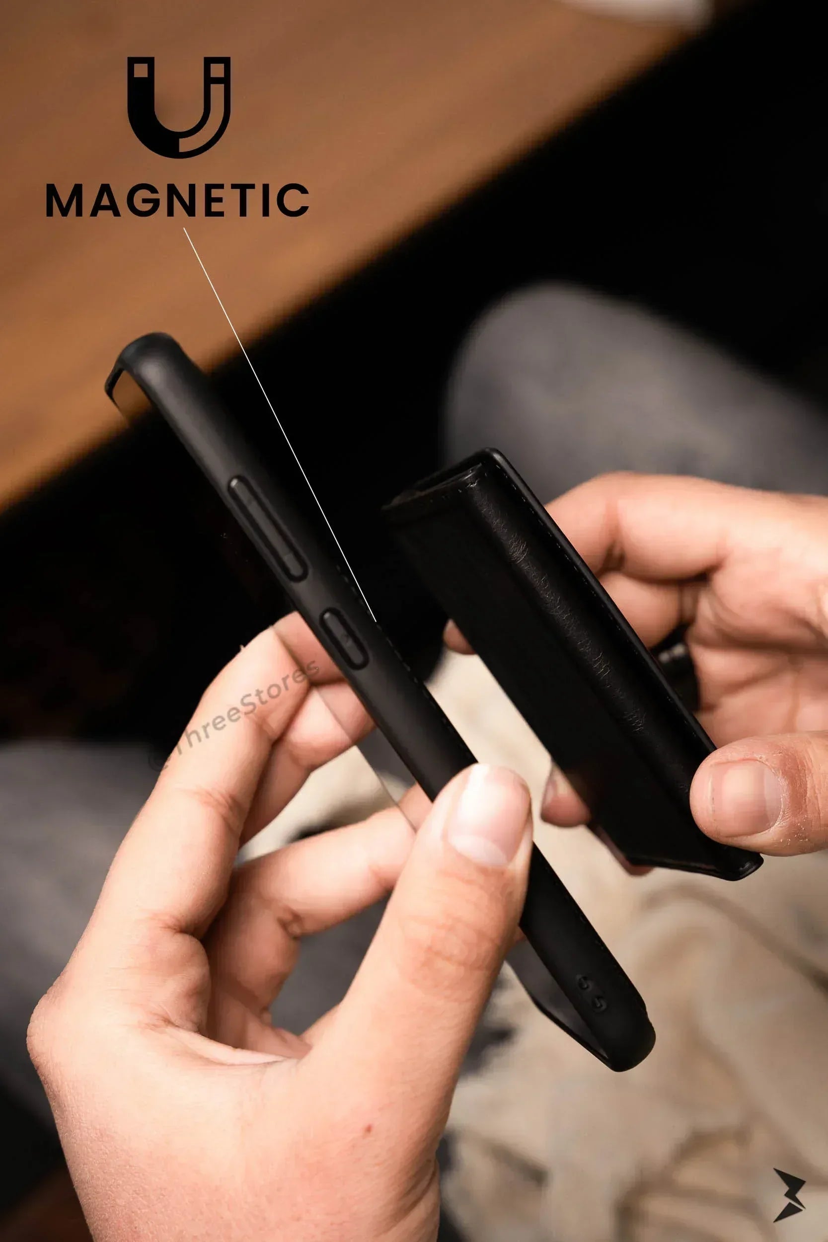 Puloka Detachable Card Clip Case Samsung S21 Ultra - Three