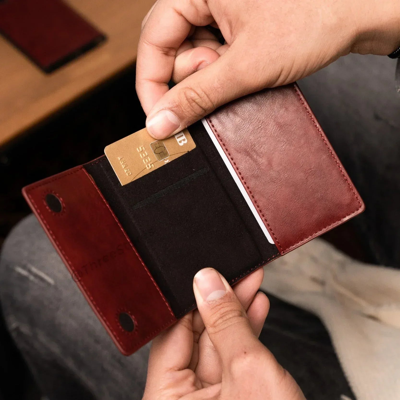 Puloka Detachable Card Clip Case Samsung S21 Ultra - Three