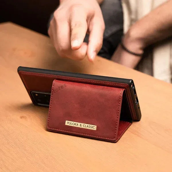 Puloka Detachable Card Clip Case Samsung Note 10 Plus - Three