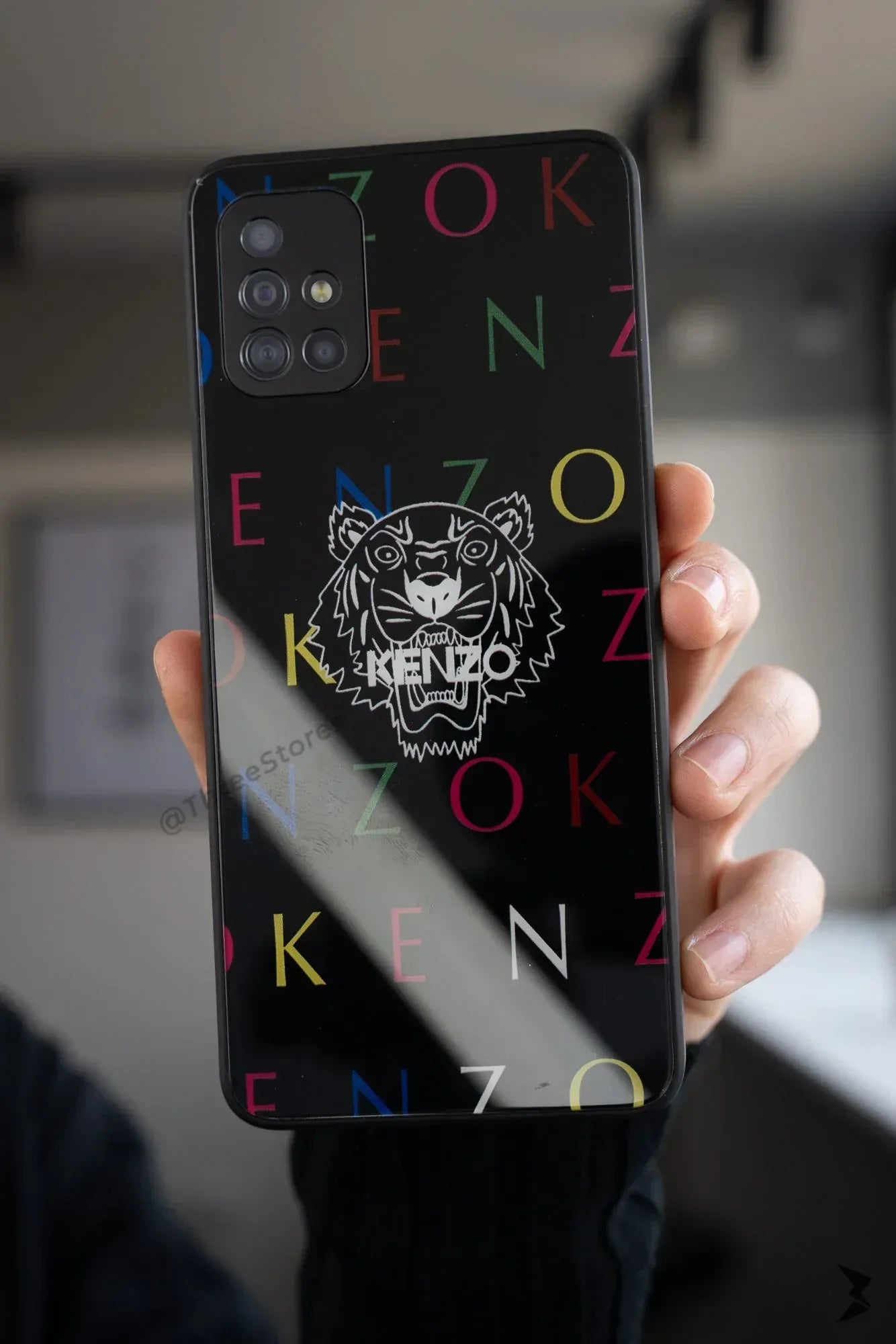 Ceramic Camera protection Case Samsung A51 - Three