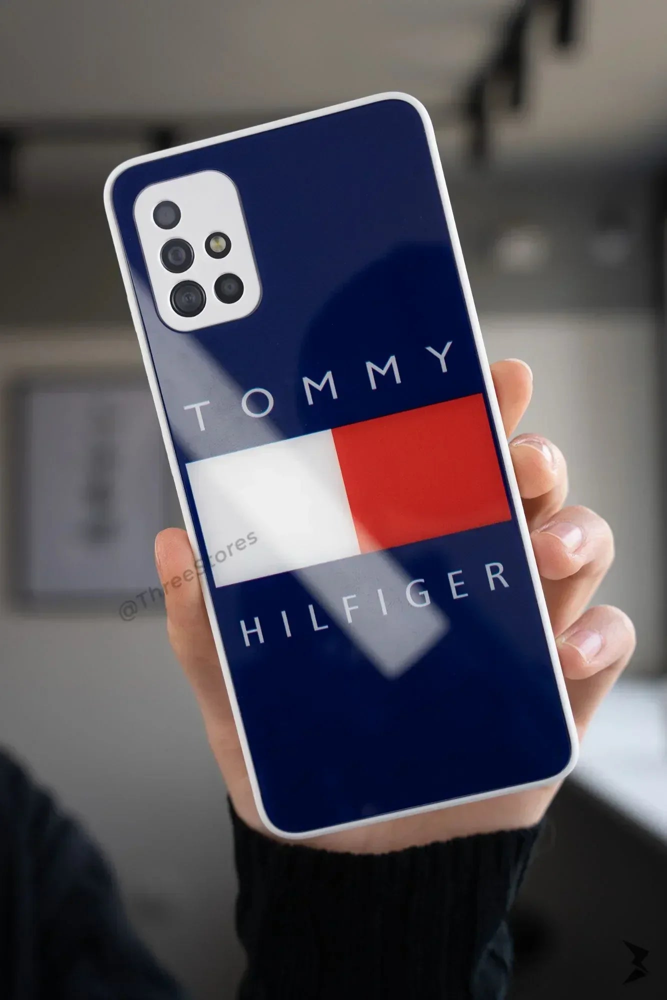 Ceramic Camera protection Case Samsung A51 - Three