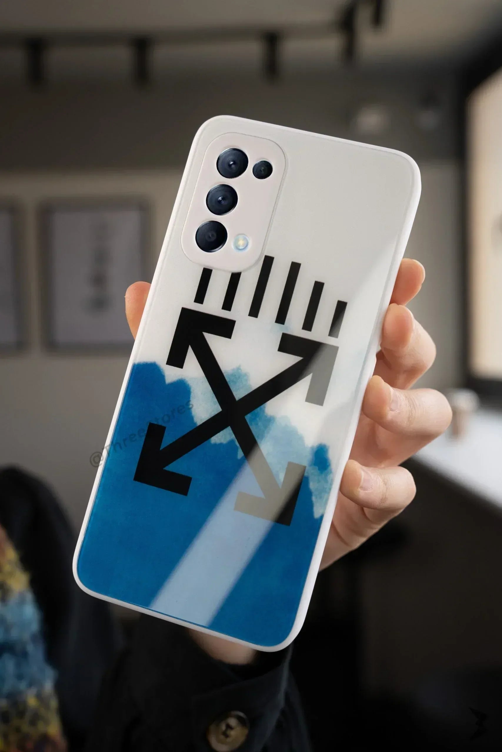 Ceramic Camera protection Case Oppo Reno 5 - Three