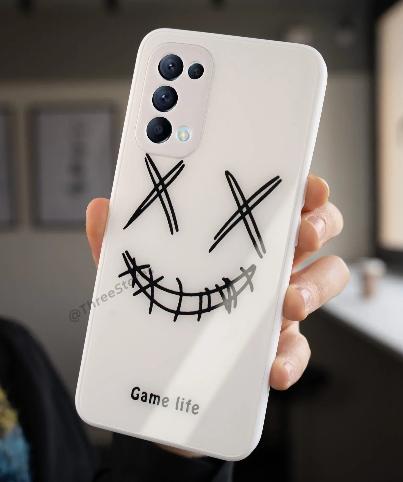 Ceramic Camera protection Case Oppo Reno 5 - Three