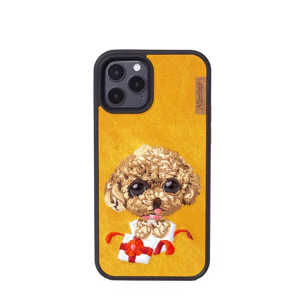 Nimmy Animals Fabric Case iPhone 12 Pro Max - Three