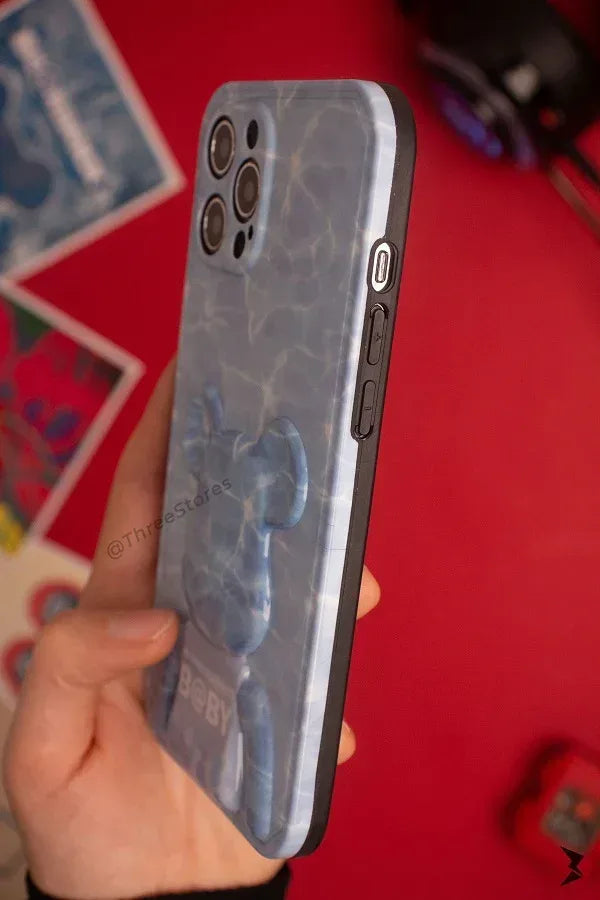 3D Bear Brick Case iPhone 12 pro Max - Three