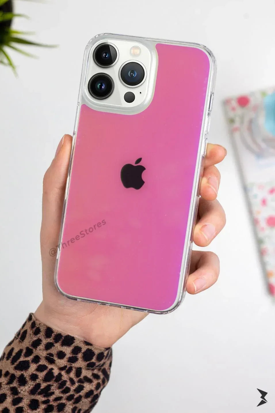 Mutural Transparent Fashion Case iPhone 13 Pro Max - Three