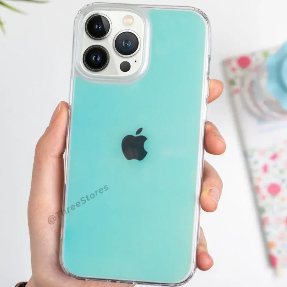 Mutural Transparent Fashion Case iPhone 13 Pro Max - Three