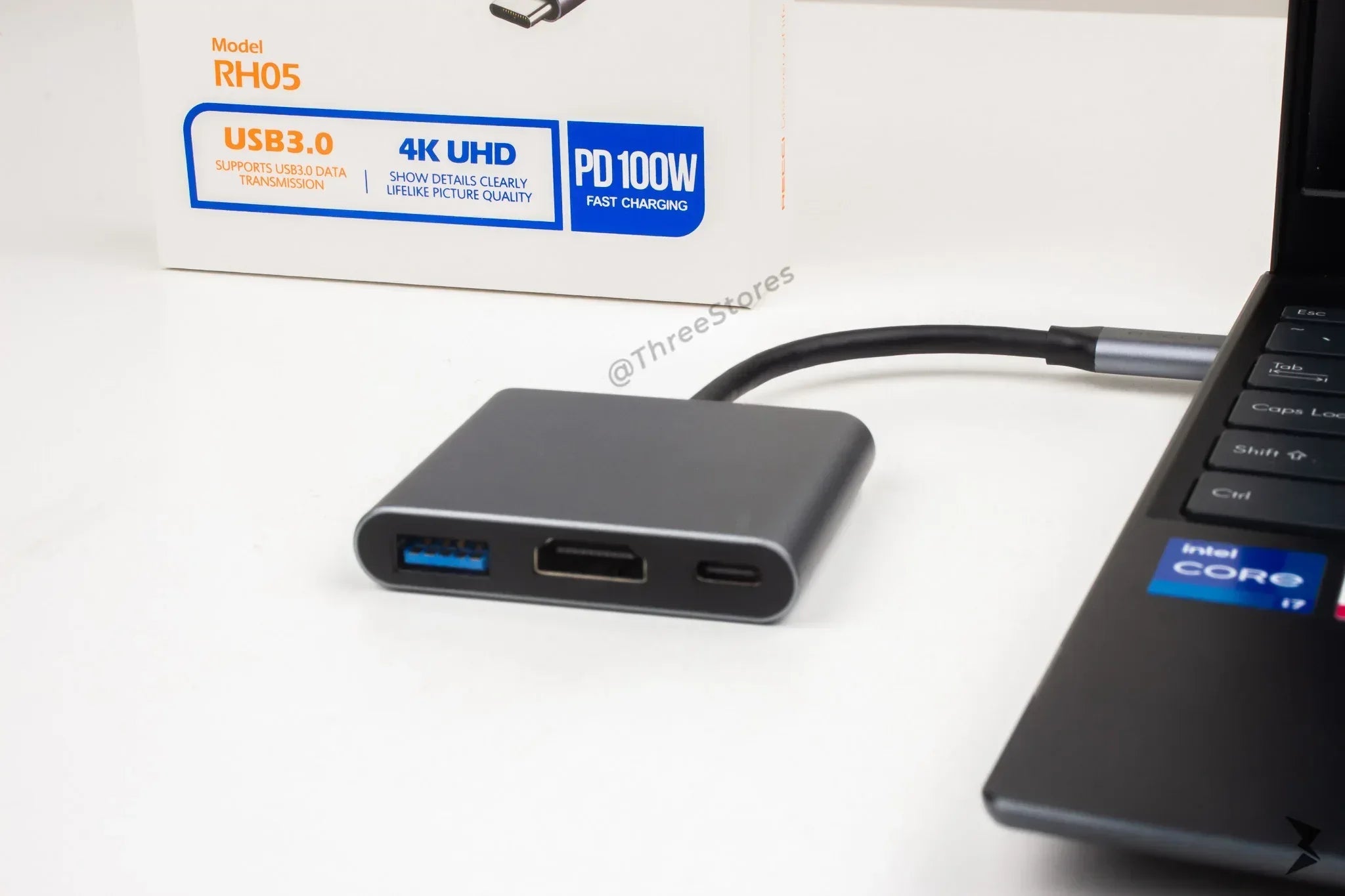 Recci Hub 3 in 1 PD-100W RHO5 - Three