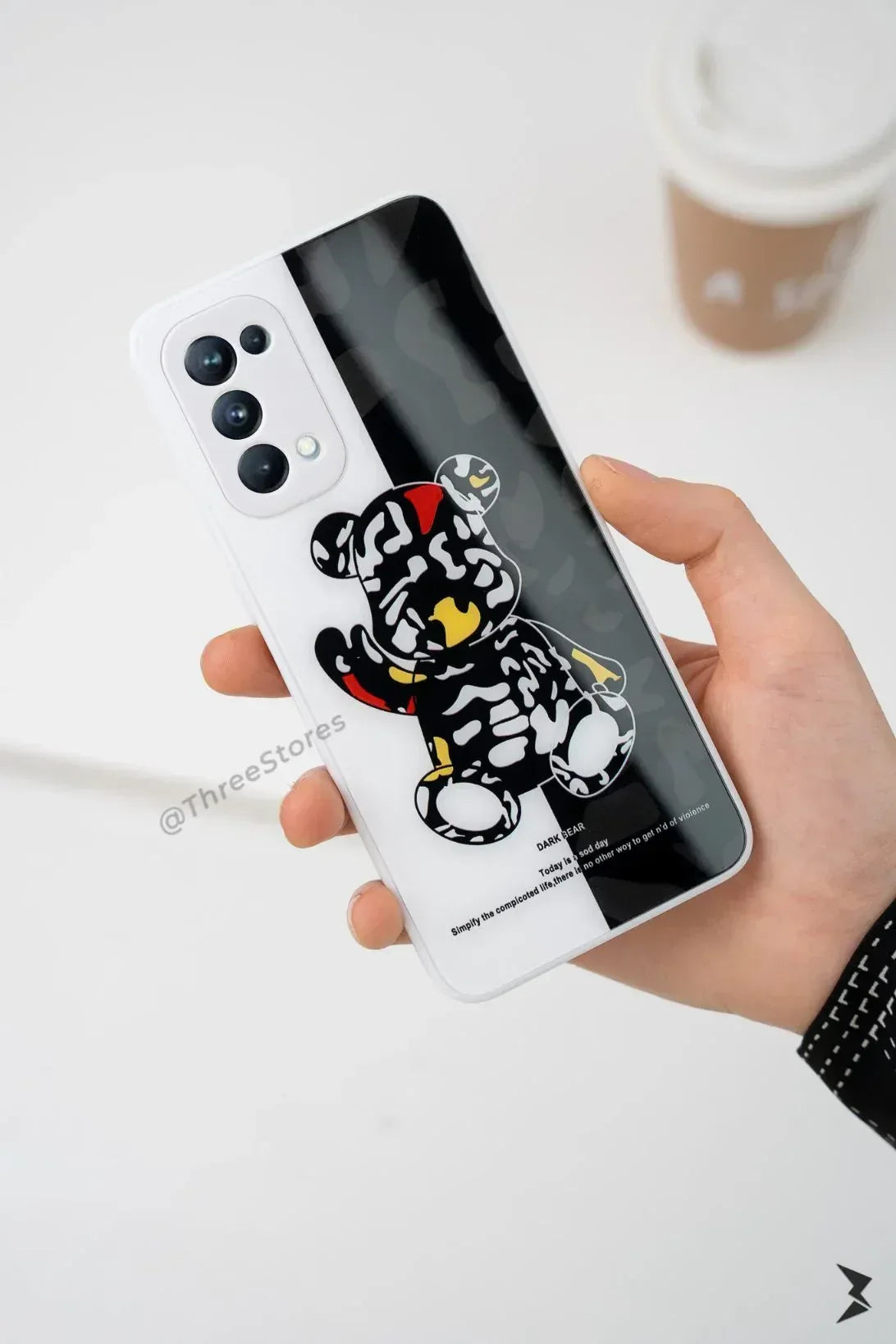 Ceramic Camera protection Case Oppo Reno 5 - Three