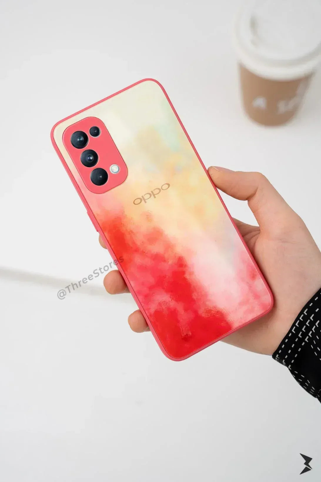 Ceramic Camera protection Case Oppo Reno 5 - Three