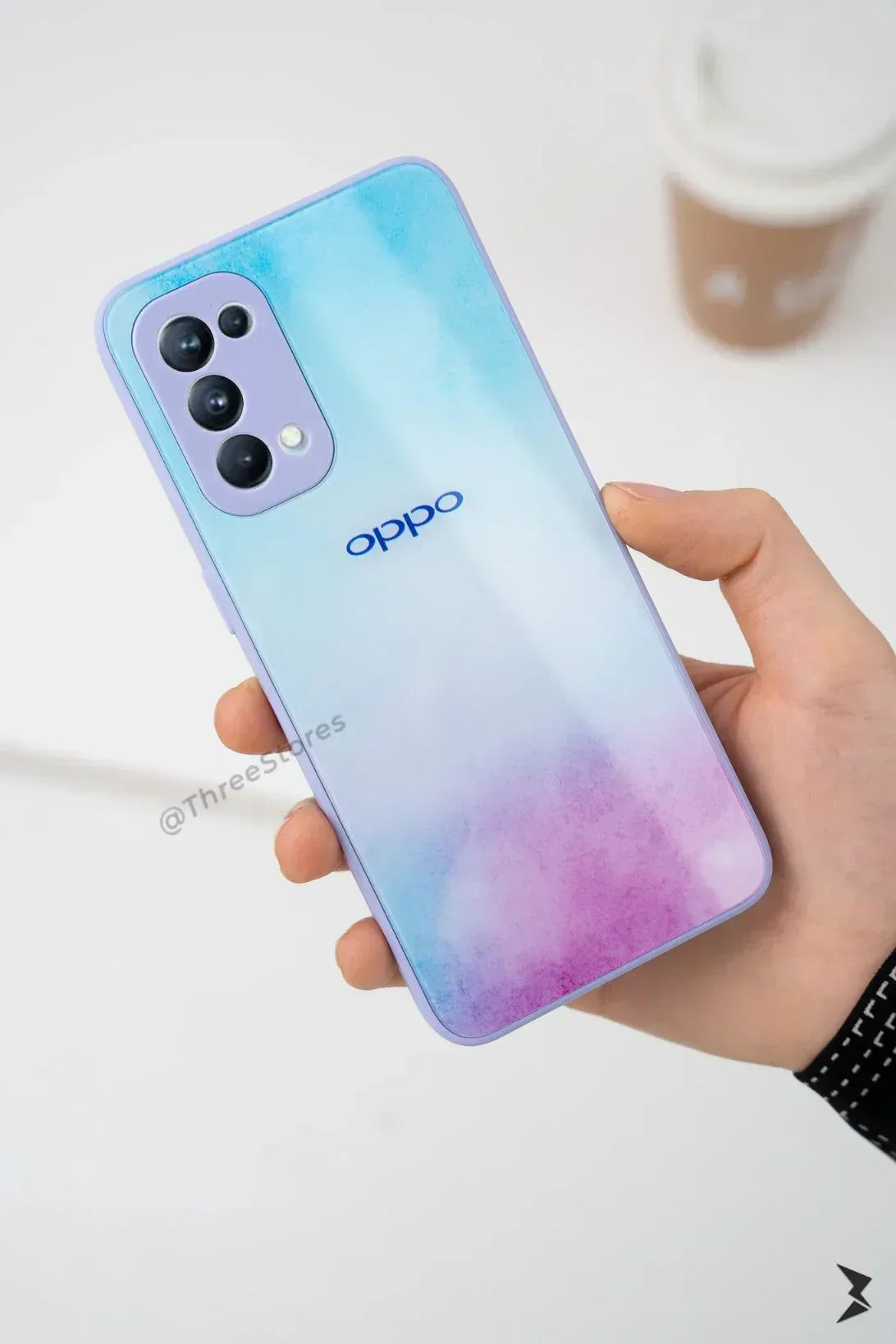 Ceramic Camera protection Case Oppo Reno 5 - Three