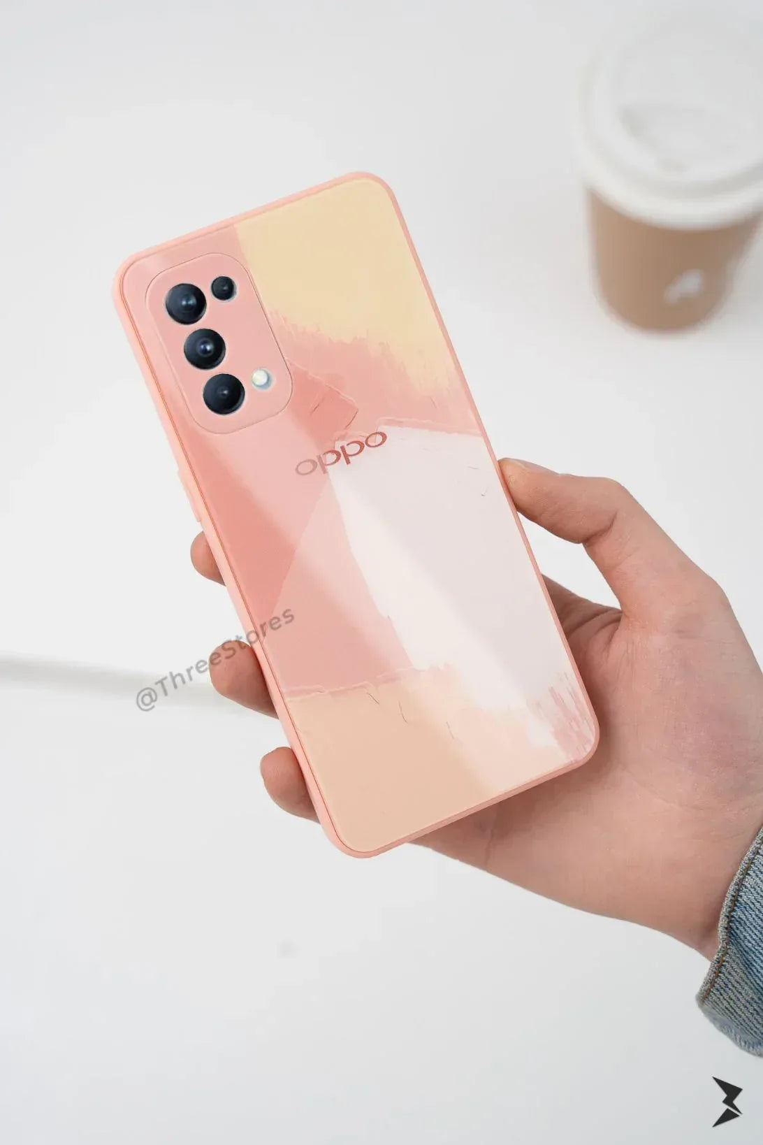 Ceramic Camera protection Case Oppo Reno 5 - Three