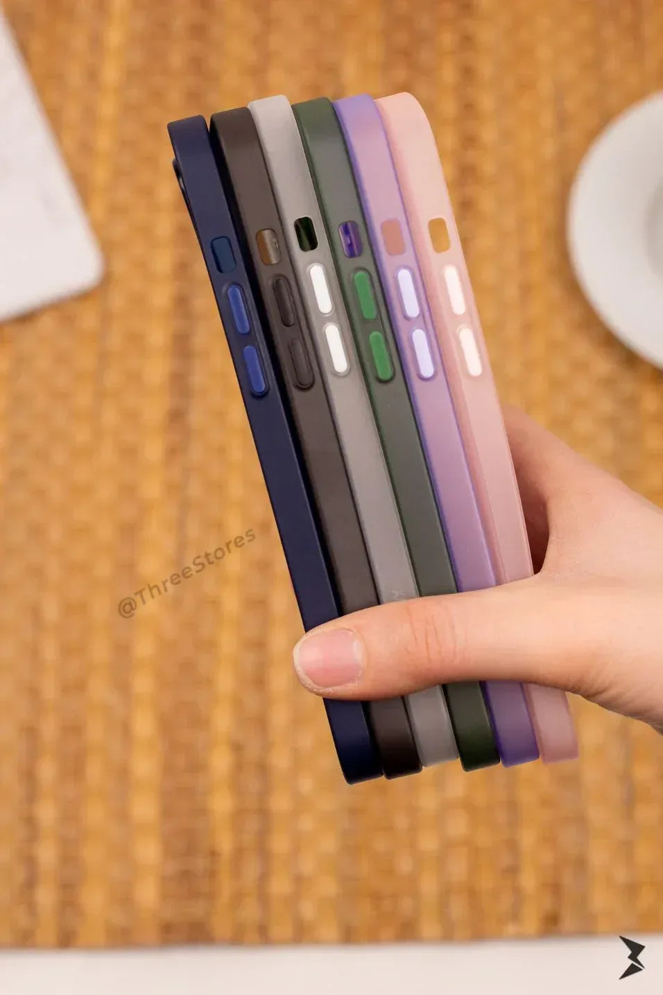Matt TPU Camera protection Case iPhone 12 Pro Max - Three