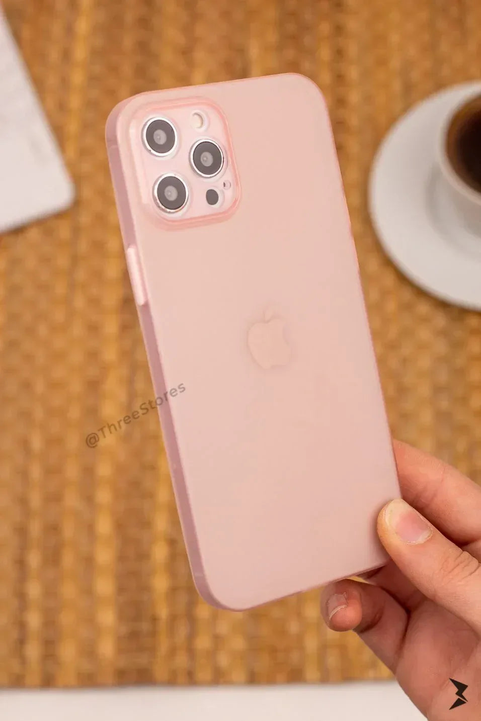 Matt TPU Camera protection Case iPhone 12 Pro Max - Three