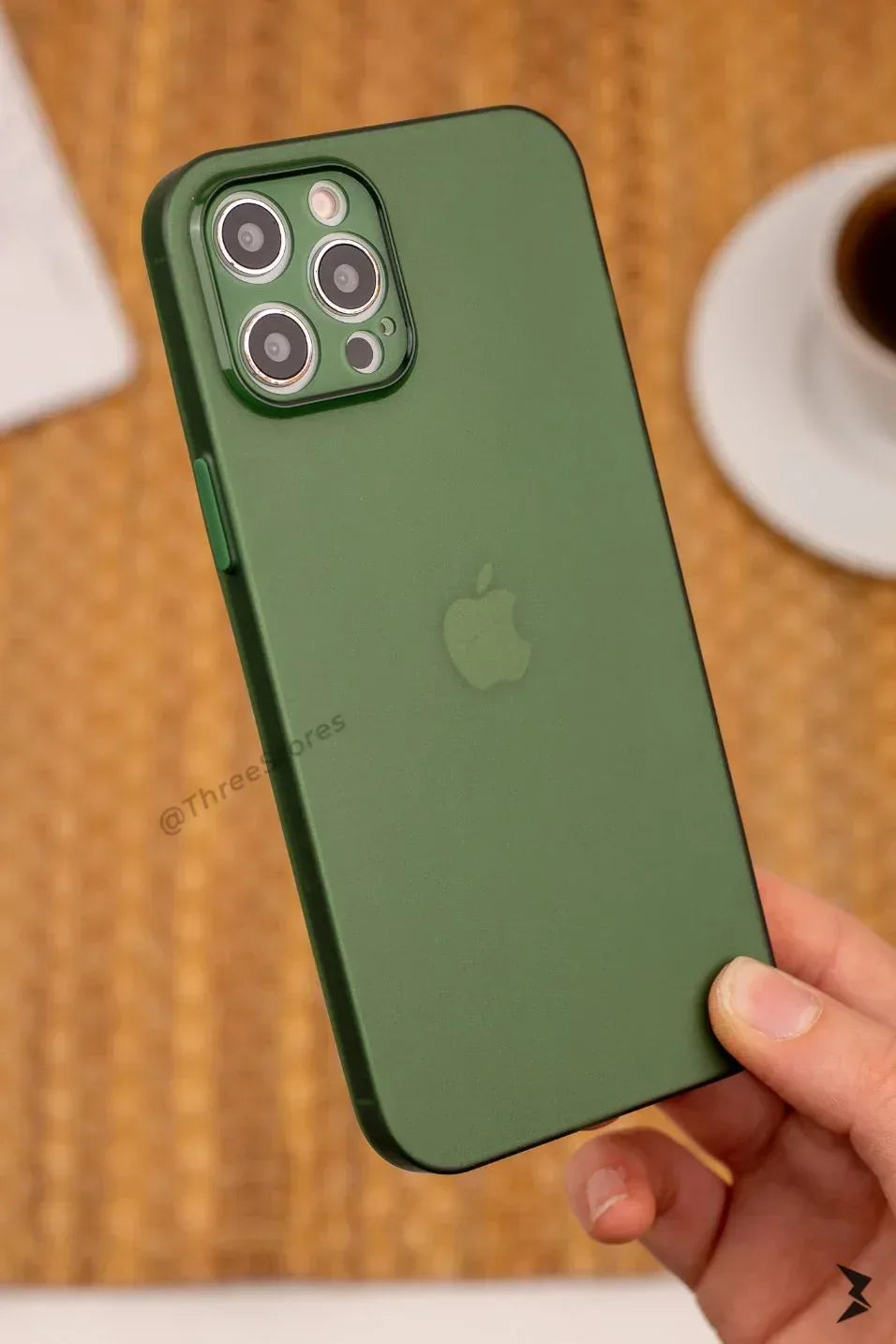 Matt TPU Camera protection Case iPhone 12 Pro Max - Three