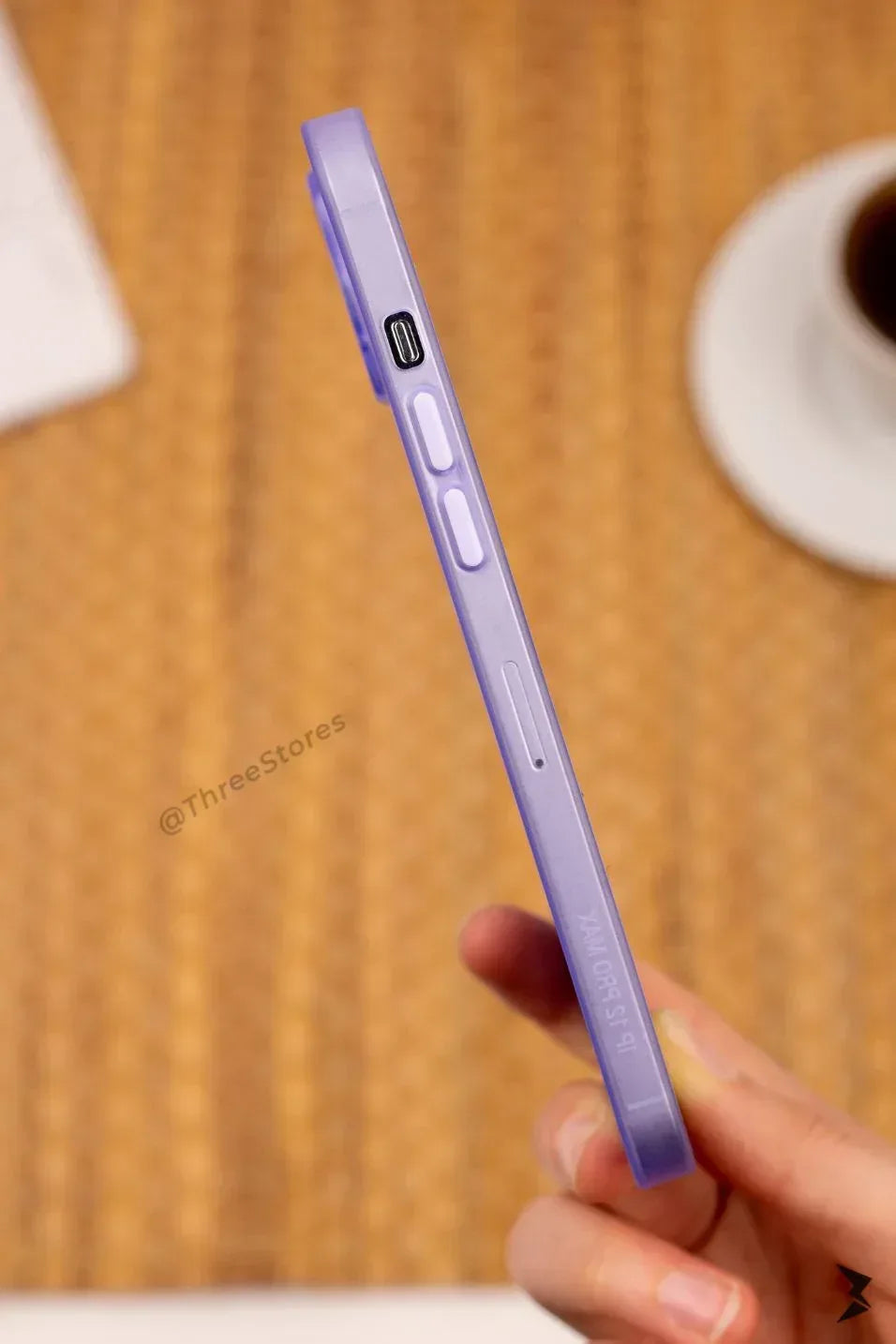 Matt TPU Camera protection Case iPhone 12 Pro Max - Three