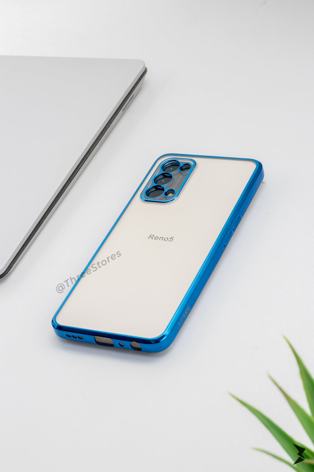 Oppo Reno 5 J Case Glossy Camera Protection Case